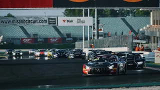 Benjamín Hites vivió una jornada para el olvido tras sufrir un despiste en Misano