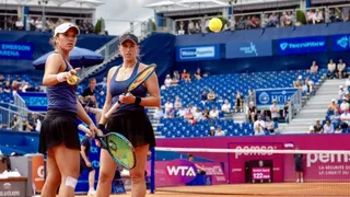 Alexa Guarachi fue eliminada en los cuartos de final de dobles del WTA de Tashkent
