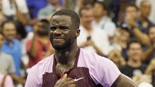 La emoción de Frances Tiafoe tras vencer a Rafael Nadal en el US Open