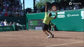 El polémico foot fault que terminó encaminando la derrota de Garin frente a Isner en Houston