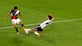 Maximiliano Falcón reconoció la falta de su expulsión: Sentí el golpe que le di en la canilla