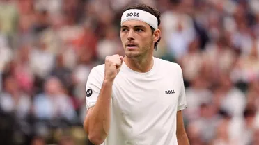 Taylor Fritz siguió prendido en Wimbledon tras gran remontada a Alexander Zverev