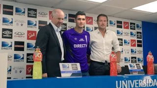 Matías Dituro fue presentado en Universidad Católica: Entregaré todo por esta camiseta