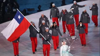 Chile desfiló en Pyeongchang 2018 encabezado por Henrik Von Appen