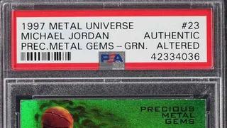 Rarísima tarjeta de Michael Jordan se vendió en más de 220 millones de pesos en eBay