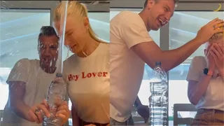 ¿Se le pasó la mano? La pesada broma que Maxi López realizó a su pareja