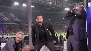 ¡Locura total! El festejo de Ferdinand, Lineker y Hoddle con agónico gol de Tottenham