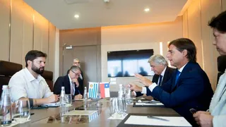 Presidente Boric reafirmó interés en candidatura conjunta para el Mundial 2030