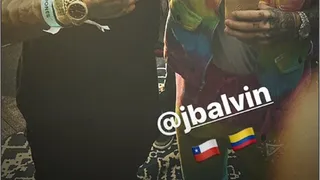 Nicolás Castillo compartió con Anuel AA y J Balvin en Flow Fest en México