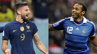 Olivier Giroud igualó a Thierry Henry como goleador histórico de la selección de Francia