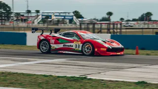 Benjamín Hites fue el más rápido en prácticas del Ferrari Challenge