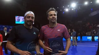 Fernando González le ganó a Nicolás Massú la “Gran Revancha”