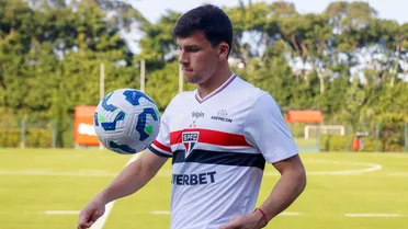 “No lo dudé”: La emoción de Gonzalo Tapia tras ser presentado en Sao Paulo