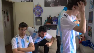 Los Displicentes sufrieron con eliminación de Argentina: Quiero sentir lo que es ganar una copa