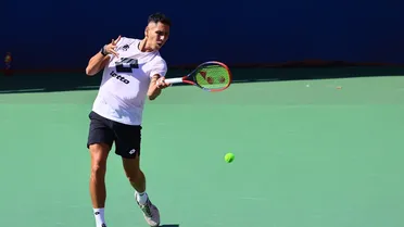 Equipo chileno de Copa Davis ya entrena en el Court Central del Nacional