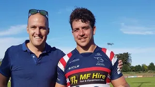 Martín Sigren se estrenó con Doncaster Knights en el rugby de Inglaterra