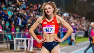 La gran revancha de Martina Weil representando a Chile: oro y récord sudamericano