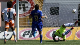 Ever Cantero marcó el segundo de Cobresal sobre U. de Chile