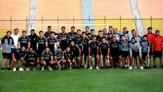 Palestino reconoció la cancha del “Domingo Burgueño” para su debut en Copa Libertadores