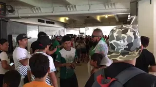 El doble de Arturo Vidal causó sensación en el Estadio Monumental