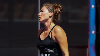 Andrea Koch sufrió un duro revés en el estreno del Chile Pádel Open