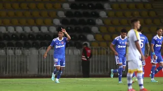 El gol de Cristian Palacios para la U tras el grosero fallo defensivo de Rosario Central