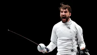 El esgrimista Romain Cannone ganó el primer oro para Francia en Tokio 2020