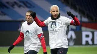 Neymar, Mbappe y las estrellas de PSG también homenajearon a Diego Maradona