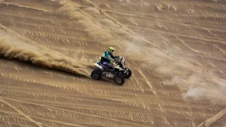 Giovanni Enrico sigue subiendo en la general de quads del Dakar