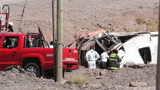 Accidente en Argentina: Joven acusó al chofer de conducir a exceso de velocidad