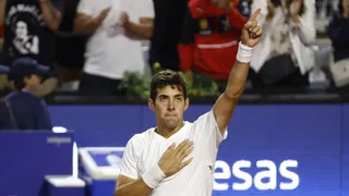 Las postales del triunfo de Cristian Garin sobre Dominic Thiem en el ATP de Santiago
