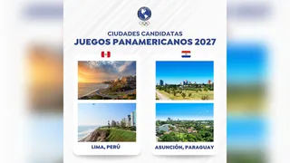 Asunción y Lima son las candidatas oficiales para los Juegos Panamericanos 2027