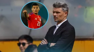 No les pierde la vista: Fernando Ortiz fue al Chile vs Perú a ver a sus pupilos de Colo Colo