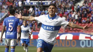 César Pinares anotó un golazo tras gran ataque de la UC en el Nacional