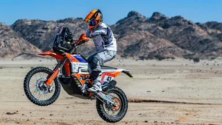 Tomás de Gavardo: Estoy viviendo el sueño de terminar el Dakar, el mismo de mi padre
