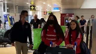 La Roja femenina sub 17 arribó a Italia para disputar el Torneo Gradisca
