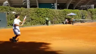 Así prepara Christian Garín su duelo ante Marco Cecchinato en Buenos Aires
