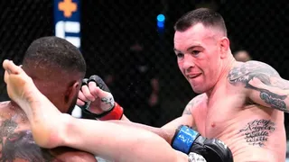 ¡Dominador! Así fue el KO técnico de Covington a Woodley en el UFC Vegas 11