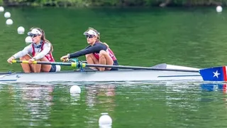 Antonia y Melita Abraham clasificaron a la final del W2 y lucharán por un cupo olímpico en remo