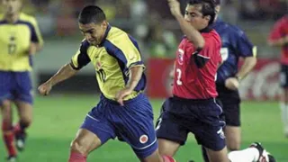 La última victoria de Colombia como local ante Chile fue rumbo a Japón y Corea 2002