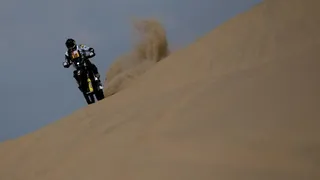 Pablo Quintanilla subió en la clasificación general de motos tras la tercera etapa del Dakar