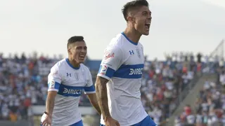 Valber Huerta empalmó con golpe de cabeza para aportar en el triunfo de Universidad Católica