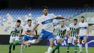 Zampedri anotó el primer gol de la UC en 2023 con un penal a Oriente Petrolero