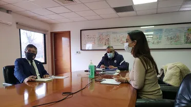 Milad se reunió con la ministra del Deporte para trabajar en el retorno del público a los estadios