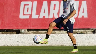 La práctica de este martes de La Roja pensando en el duelo ante Paraguay