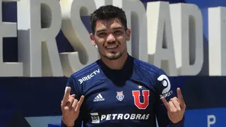 La presentación de Luis Casanova como nuevo jugador de Universidad de Chile