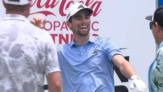 [VIDEO] Niemann deslumbró con un hoyo en uno y fue quinto en el PGA de Australia