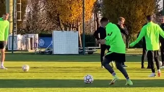 Afina su recuperación: Alexis Sánchez trabajó en cancha en Inter de Milán