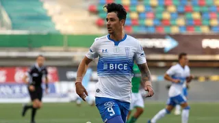 Zampedri cabeceó un centro de Buonanotte para adelantar la UC ante Audax Italiano