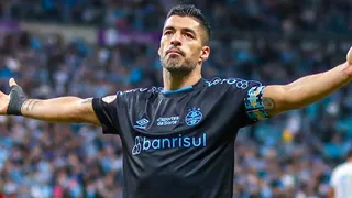 Luis Suárez comandó la victoria de Gremio sobre Bahia en el Brasileirao